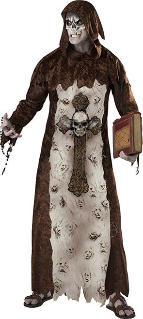 Incharacter Keeper Of Lost Souls Skull Cross Adult Mens Halloween Costume 11090 Incharacter Keeper Of Lost Souls Skull Cross Adult Mens Halloween Costume 11090