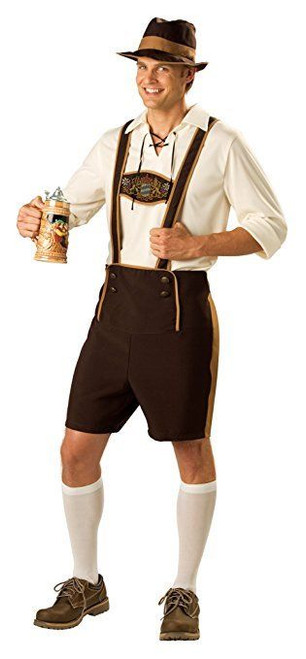 Incharacter Bavarian Guy Oktoberfest Beer Adult Mens Halloween Costume 11005 Incharacter Bavarian Guy Oktoberfest Beer Adult Mens Halloween Costume 11005