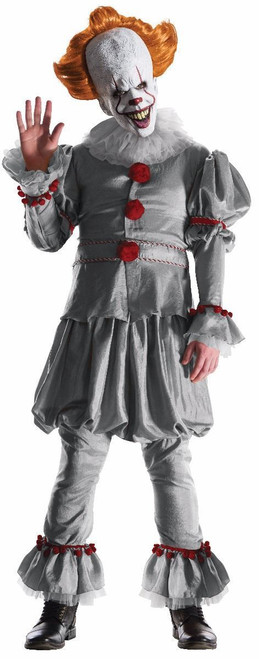 Pennywise IT Movie Wig with Attached Headpiece 34721