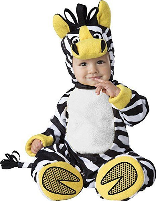 Incharacter Zany Zebra Animal Pet Zoo Infant Baby Halloween Costume 6079 Incharacter Zany Zebra Animal Pet Zoo Infant Baby Halloween Costume 6079