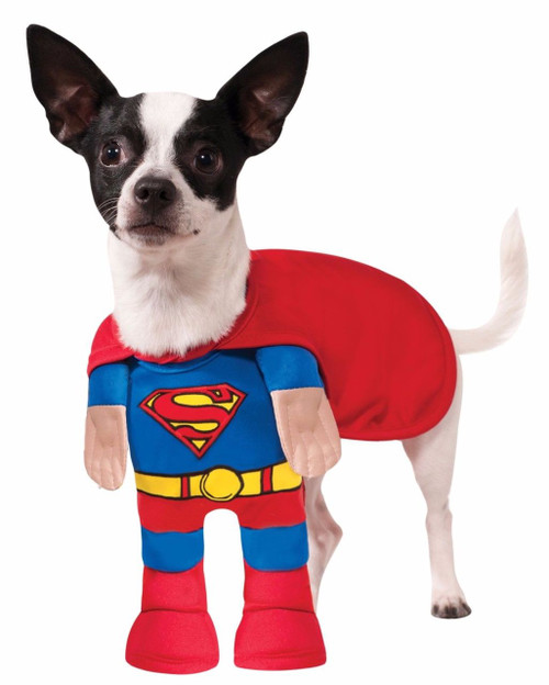 Rubies Superman Classic Superhero Pet Animal Dog Halloween Costume 889225 Rubies Superman Classic Superhero Pet Animal Dog Halloween Costume 889225