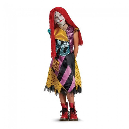 Nightmare Before Christmas Sally Deluxe Child Girls Halloween Costume 21602 Nightmare Before Christmas Sally Deluxe Child Girls Halloween Costume 21602