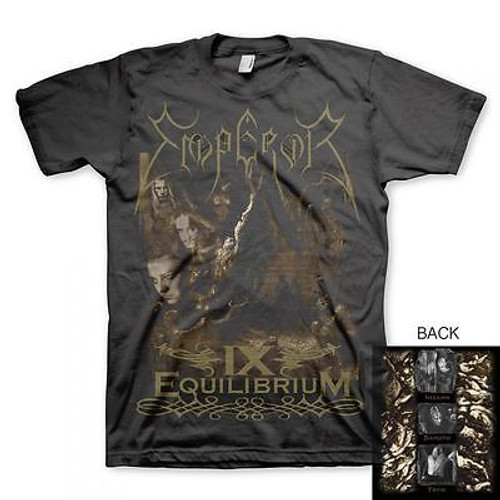 EMPEROR IX EQUILIBRIUM SAMOTH ALBUM COVER DEATH MUSIC ROCK T TEE SHIRT S-2XL EMPEROR IX EQUILIBRIUM SAMOTH ALBUM COVER DEATH MUSIC ROCK T TEE SHIRT S-2XL
