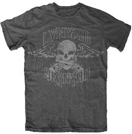 Lynyrd Skynyrd Biker Patch Skull Wings Country Music Rock Band T Shirt S-2Xl Lynyrd Skynyrd Biker Patch Skull Wings Country Music Rock Band T Shirt S-2Xl