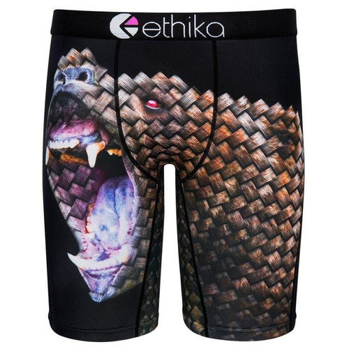 Ethika The Staple Fit Bears Brown Men Underwear No Rise Boxer Shorts Briefs  - Fearless Apparel