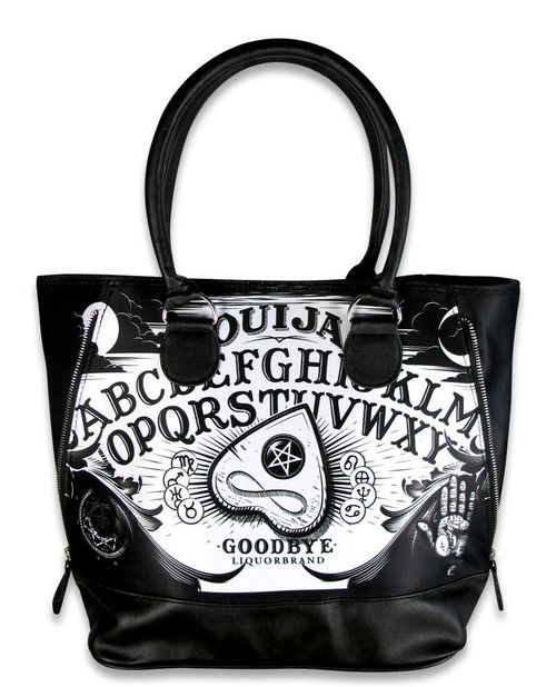 Liquor Brand Ouija II Punk Tattoo Rock Shoulder Bag Handbag Purse B-SH-034