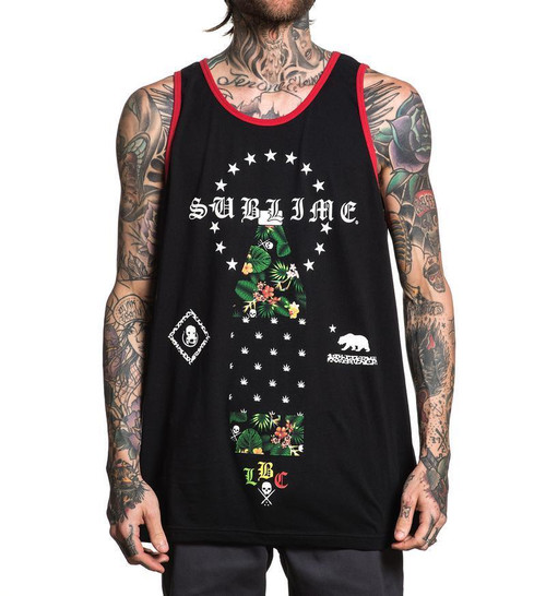 Sullen Clothing 40 Oz Bottle Sublime Band Music Rock Adult Mens Tank SCM1702 Sullen Clothing 40 Oz Bottle Sublime Band Music Rock Adult Mens Tank SCM1702