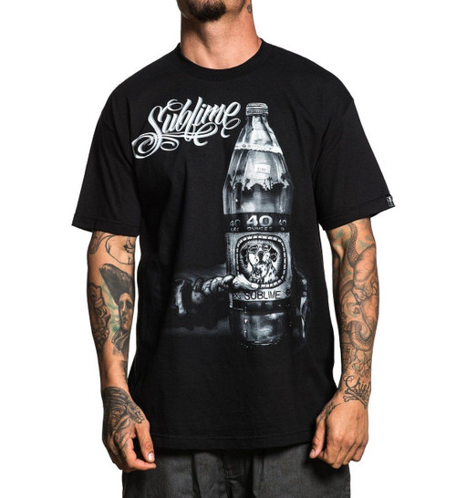 Sullen Clothing Sippin 40 Oz Sublime Band Music Adult Mens T Tee