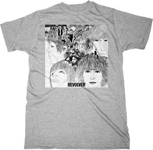 The Beatles Revolver Music Band Rock Heather Adult Mens T Tee Shirt 20611032 The Beatles Revolver Music Band Rock Heather Adult Mens T Tee Shirt 20611032