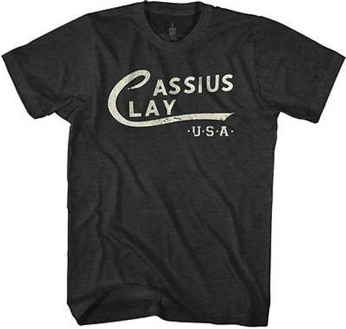 MUHAMMAD ALI CASSIUS CLAY CHARCOAL SPORTS FIGHTING BOXING T TEE SHIRT S-3XL MUHAMMAD ALI CASSIUS CLAY CHARCOAL SPORTS FIGHTING BOXING T TEE SHIRT S-3XL