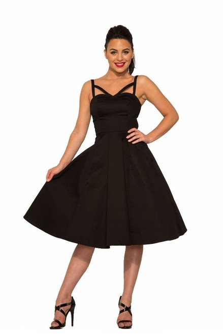 H&R London Rhiannon Swing Evening Cocktail Retro VTG 1950's Style Pinup Dress H&R London Rhiannon Swing Evening Cocktail Retro VTG 1950's Style Pinup Dress