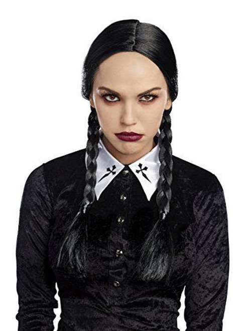 Dreamgirl Double Braided Friday Adams Adult Womens Halloween Costume Wig 10814 Dreamgirl Double Braided Friday Adams Adult Womens Halloween Costume Wig 10814