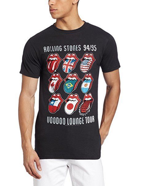 Rolling Stones Voodoo Tongues Tour Music Band Adult Mens T Tee Shirt RST2011 Rolling Stones Voodoo Tongues Tour Music Band Adult Mens T Tee Shirt RST2011