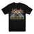 Led Zeppelin II Blimp with Searchlights Classic Rock Metal Tee Shirt LZ79850 Led Zeppelin II Blimp with Searchlights Classic Rock Metal Tee Shirt LZ79850