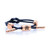 Rastaclat Knotaclat Miniclat Chicory Navy Rose Gold Shoelace Bracelet RCW025CHIC