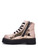 Y.R.U Slayr Rose Gold Platform Boots Sneaker Shoes Shiny Metallic Cybergoth Punk Y.R.U Slayr Rose Gold Platform Boots Sneaker Shoes Shiny Metallic Cybergoth Punk