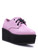 YRU Strange Cult Cvlt Stomp Lo Pink Vegan Emo Leather Womens Platform Shoes YRU Strange Cult Cvlt Stomp Lo Pink Vegan Emo Leather Womens Platform Shoes