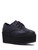 YRU Strange Cult Cvlt Stomp Lo Black Punk Rockabilly Womens Platform Wedge Shoes YRU Strange Cult Cvlt Stomp Lo Black Punk Rockabilly Womens Platform Wedge Shoes