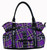Lost Queen Rise Up Handcuff Tartan Punk Adult Womens Handbag Bag BBN755 Lost Queen Rise Up Handcuff Tartan Punk Adult Womens Handbag Bag BBN755