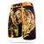 PSD Gold Rose Flowers Floral Urban Large Boxer Briefs Underwear 11821010-GLD