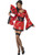 Smiffys Vodka Geisha Oriental Designed Adult Womens Halloween Costume 20559