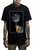 Mafioso Money to Burn Crown Fire Hundred Dollar Bills Urban Ink Men's Tee Shirt