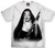 Mafioso Sister Monroe Saint Jesus Urban Thug Nun Gun Mens White Shirt MTMM52001 Mafioso Sister Monroe Saint Jesus Urban Thug Nun Gun Mens White Shirt MTMM52001