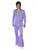 Smiffys Lavender 1970s Disco Suit Adult Mens Halloween Costume 39426