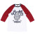 Lucky 13 Rider Die Mens Tattoo Vintage Chopper Punk 3/4 Sleeve Raglan T S-2Xl Lucky 13 Rider Die Mens Tattoo Vintage Chopper Punk 3/4 Sleeve Raglan T S-2Xl