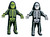 Fun World Totally Skelebones Green White Child Toddler Halloween Costume 1523