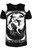 Restyle Me in Ten Years Cold Shoulder Witch Satanic Emo Gothic Punk Top T Shirt Restyle Me in Ten Years Cold Shoulder Witch Satanic Emo Gothic Punk Top T Shirt