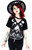 Restyle Witch & Cats Choker Pentagram Roses Moon Gothic Punk Emo T Shirt Top Restyle Witch & Cats Choker Pentagram Roses Moon Gothic Punk Emo T Shirt Top