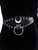 Restyle Iron Crescent Moon Goth Rocker Vegan Leather NuGoth Punk Waist Belt Restyle Iron Crescent Moon Goth Rocker Vegan Leather NuGoth Punk Waist Belt