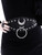 Restyle Iron Crescent Moon Goth Rocker Vegan Leather NuGoth Punk Waist Belt Restyle Iron Crescent Moon Goth Rocker Vegan Leather NuGoth Punk Waist Belt