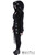 Restyle Demon Hoodie Punk Emo Goth Rock NuGoth Long Gothic Jacket Oversized Hood Restyle Demon Hoodie Punk Emo Goth Rock NuGoth Long Gothic Jacket Oversized Hood