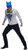 Rubies DC Comics Batman Photoreal Top Mask Adult Mens Halloween Costume 821138