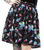 Sourpuss Space Babes Alien Punk Goth Emo Rockabilly Womens Skirt SPSK61