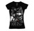 David Gonzales Art DGA Ride Or Die Chick Bad To The Bone Womens Vneck Shirt David Gonzales Art DGA Ride Or Die Chick Bad To The Bone Womens Vneck Shirt