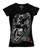 David Gonzales Art DGA Ride or Die Chick Ride It Ladies V-Neck T Tee Shirt David Gonzales Art DGA Ride or Die Chick Ride It Ladies V-Neck T Tee Shirt