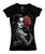 David Gonzales Art DGA Hermosa Sugar Skull Tattoos Ink Gothic V Neck Tee Shirt David Gonzales Art DGA Hermosa Sugar Skull Tattoos Ink Gothic V Neck Tee Shirt