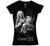 DGA David Gonzalez Artwork Celebrity Marilyn Monroe Tattoo Ladies V Neck Shirt DGA David Gonzalez Artwork Celebrity Marilyn Monroe Tattoo Ladies V Neck Shirt