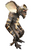 Trick or Treat Evil Striped Gremlins Mogwai Scary Halloween Puppet Prop RLWB103 Trick or Treat Evil Striped Gremlins Mogwai Scary Halloween Puppet Prop RLWB103