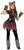 Fun World Wild Wolfie Furry Punk Goth Childrens Kids Halloween Costume 119542