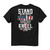 Stand for the Flag Kneel for the Cross American Flag Patriotic Tee Shirt 2618 Stand for the Flag Kneel for the Cross American Flag Patriotic Tee Shirt 2618