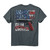 Buck Wear NRA American Patriotic Flag Gun Owner Men's Tee Shirt Guns USA Denim Buck Wear NRA American Patriotic Flag Gun Owner Men's Tee Shirt Guns USA Denim