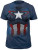 Avengers Age Of Ultron Captain America Suit Navy Marvel Comics T Tee Shirt S-2Xl Avengers Age Of Ultron Captain America Suit Navy Marvel Comics T Tee Shirt S-2Xl