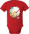 Fender Flying Guitar Red Music Rock Instruments Bodysuit Romper Baby 3F120 Fender Flying Guitar Red Music Rock Instruments Bodysuit Romper Baby 3F120