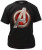 Avengers Age Of Ultron Avengers Assemble Black Marvel Comics T Tee Shirt S-2Xl Avengers Age Of Ultron Avengers Assemble Black Marvel Comics T Tee Shirt S-2Xl
