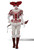 California Costumes Sadistic Horror Circus Clown Adult Halloween Costume 00735 California Costumes Sadistic Horror Circus Clown Adult Halloween Costume 00735