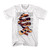 M.C. Escher Face Rind Orange Art Illusion Artwork Adult Men's T Tee Shirt